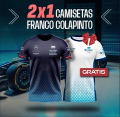 ¡2x1 - Camisetas Franco Colapinto Formula 1 2024!