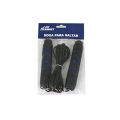 Soga Fit Addict Negro Azul 17798 - ZATIMA MAYORISTA