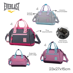 Morral Boca de Pez Everlast Gris 22592 en internet