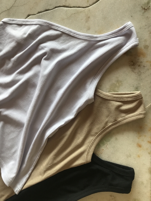 Kit Nula Manga Malha Viscolycra canelada )