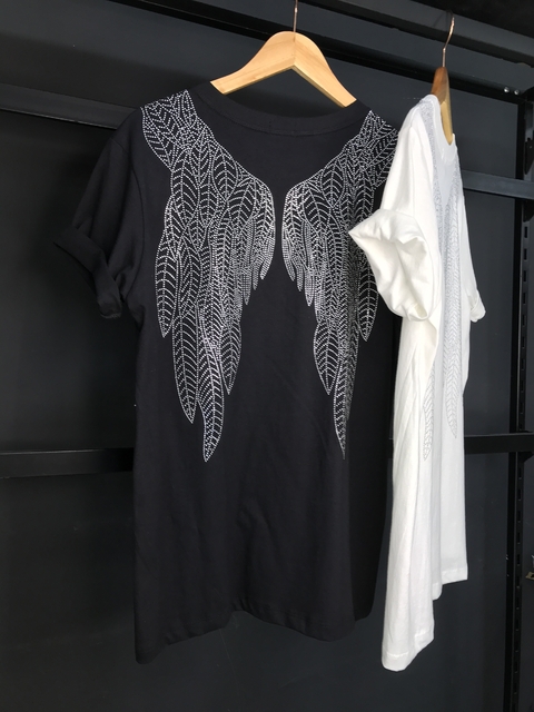 TShirt Wings algodão com Estampa em Hotfix - - comprar online