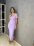 Vestido Golinha Polo Feminino longo manga curta Tubinho Fendas Laterais Luxo Malha Moletinho - (cópia) - (cópia) na internet