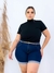 Blusa Gola Alta Manga Curta estilo Zara - loja online