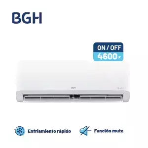 Aire Acondicionado Split Frío/Calor BGH 4644F BS54WCDW