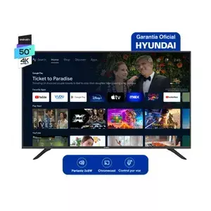 Smart TV Hyundai 50" 4K Google Android TV UHD HYLED-50UHD7A