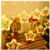 Cascata com 130 LEDs Branco Quente fio de fada PVC estrela + figuras natalinas 3 metros bivolt. na internet
