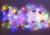Imagem do Cascata com 130 LEDs Colorido fio de fada PVC estrela + figuras natalinas 3 metros bivolt.