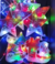 Cascata com 135 LEDs Colorido fio de fada PVC figuras natalinas 3 metros bivolt. na internet