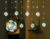 Cascata com 72 LEDs coloridos com 8 bolas 127V. - comprar online