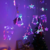 Cortina com 130 LEDs Colorido fio de Fada figuras natalinas PVC 2,5 metros bivolt. - comprar online