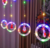 Cortina com 130 LEDs Colorido fio de Fada figuras natalinas PVC 2,5 metros bivolt. - loja online