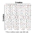 Cortina com 300 LEDs Branco frio 3mx2m 8 funções 127V. na internet