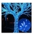 Cortina com 320 LEDs Azul 3mx2m Multi Funcional 127V. - comprar online