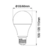 Lâmpada Bulbo Led 9w 6500k 12v E27 Galaxy Led. na internet