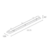 Luminária de Embutir LED Retangular linear visor recuado 3000K 35,9W Bivolt 117,1x12x6,2cm Alumínio Branco Fosco. na internet