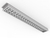 Luminária de sobrepor alto rendimento slim com aletas parabólicas duplas para 2 lâmpadas 18/20W 120cm. - comprar online