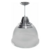 Luminária Industrial prismática 22" com pendente e canopla cinza E-27. - comprar online