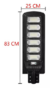 Luminária LED Pública 300W Solar IP66 INMETRO com controle e sensor. - Nova Luminaria