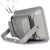 Imagem do Refletor Cinza LED COB 200W 3000K branco quente IP66 bivolt.