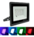 Refletor Com Memoria Holofote LED 100W IP66 A Prova D'Água RGB Multicolorido. - Nova Luminaria