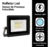 Imagem do Refletor Com Sensor De Presença embutido Led 20w Fotocélula Bivolt 6500k Preto.