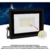 Refletor Com Sensor De Presença embutido Led 50w Fotocélula Bivolt 6500k Preto. - loja online
