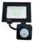 Refletor Com Sensor De Presença Led 10w Fotocélula Bivolt 6500k Preto. - comprar online