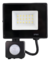 Refletor Com Sensor De Presença Led 30w Fotocélula Bivolt 6500k Preto. - comprar online