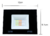 Refletor Holofote LED RGB 30W SMD com controle remoto IP66. na internet