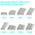 Refletor holofote modular LED 800W 112000lm 5000K/6500K IP67. - loja online