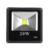 Refletor Preto LED COB 20W 3000K branco quente IP66 bivolt. - comprar online