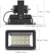 Refletor LED COB 400W Preto 3000K branco quente IP66 bivolt. na internet