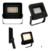 Refletor Projetor Solid 26W 3300 lumens 60° 5000K Preto.