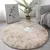 Tapete Felpudo Extra Macio Redondo 1,00 x 1,00 Bege - comprar online