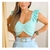 Cropped Feminino Tricot Blusas Femininas Moda Verão (PAMELA) - CliqueMania