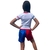 Fantasia Infantil Arlequina Super Brilho Festas (1150BV) - comprar online