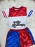 Fantasia Infantil Arlequina Super Brilho Festas (1150BV) - comprar online