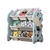 ESTANTE ORGANIZADOR DE BRINQUEDOS 7 CAIXA INFANTIL BAU 3 PRATELEIRAS PORTA TRECO - CliqueMania