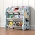 ESTANTE ORGANIZADOR DE BRINQUEDOS 7 CAIXA INFANTIL BAU 3 PRATELEIRAS PORTA TRECO - comprar online