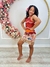 Fantasia Infantil Moana Com Colar e Cinto Faixa Festas (1130VL) - comprar online