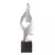 Arte abstrata estátua artesanato, criativo moderno resina, escultura desktop pa na internet