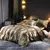 Imagem do Jogo de Cama Cetim Preto – Luxo, Conforto e Sofisticação