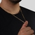 Corrente Dourada Masculina Elo 3 por 1 - 3mm - comprar online