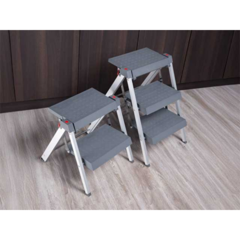 Escalera Plegable Para Bajo Mesada - 2 Escalones - EHEP2EAI