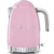 Jarra Eléctrica Smeg 50's Restro Style Rosa