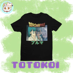 Camiseta Bulma-Dragon Ball - Totokoi