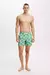 Short Elástico Estampado Verde - Algo Novo