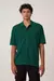 Camisa de Manga Curta Verde