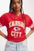 Camiseta Feminina NFL Kansas City Chiefs Estampada - loja online