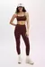 Calça Legging Ultramacia Comprimento Total Vinho - comprar online